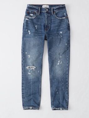 Abercrombie & Fitch High Rise Mom Jean - NWT - Sz 4/27